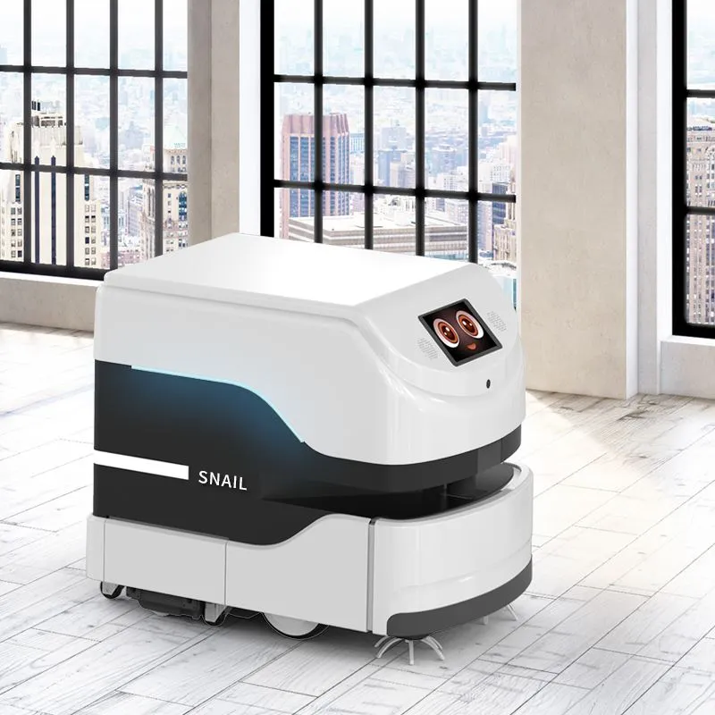 Robot balayeuse d’escargot