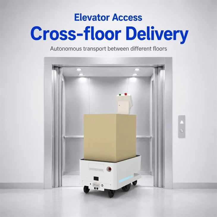 Factory Warehouse Intelligent Carrying Robot Support Secondary Development AGV Robot Chassis AMR Workshop Delivery Robot suppliers