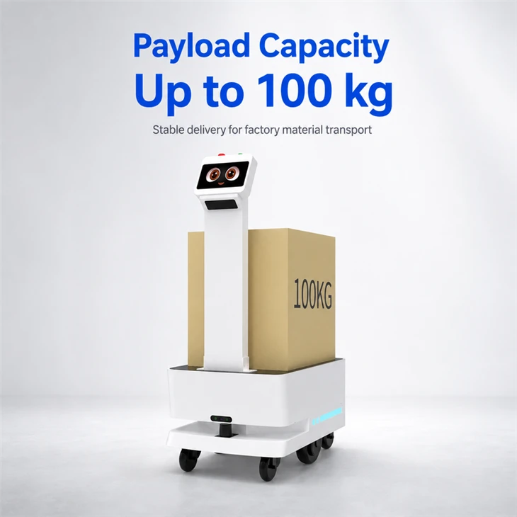 Factory Warehouse Intelligent Carrying Robot Support Secondary Development AGV Robot Chassis AMR Workshop Delivery Robot factory