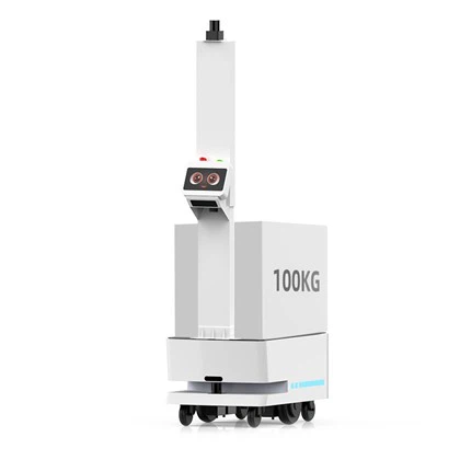 Robot de livraison d'usine de girafe